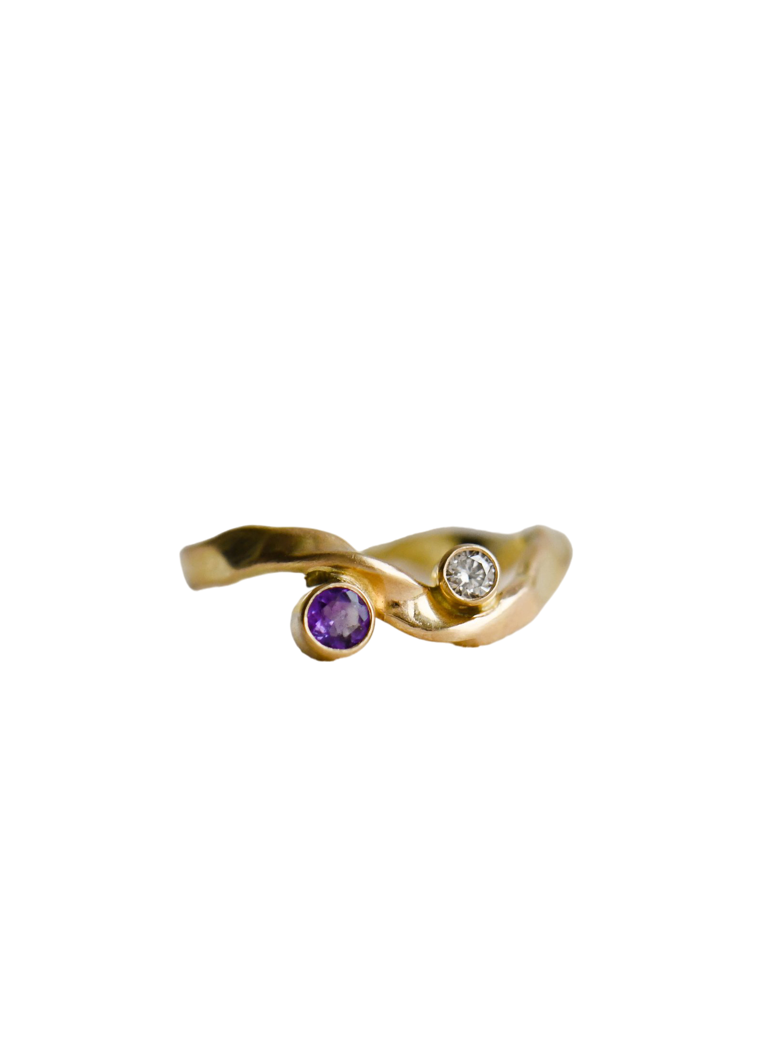 Vague d'éclat gold ring